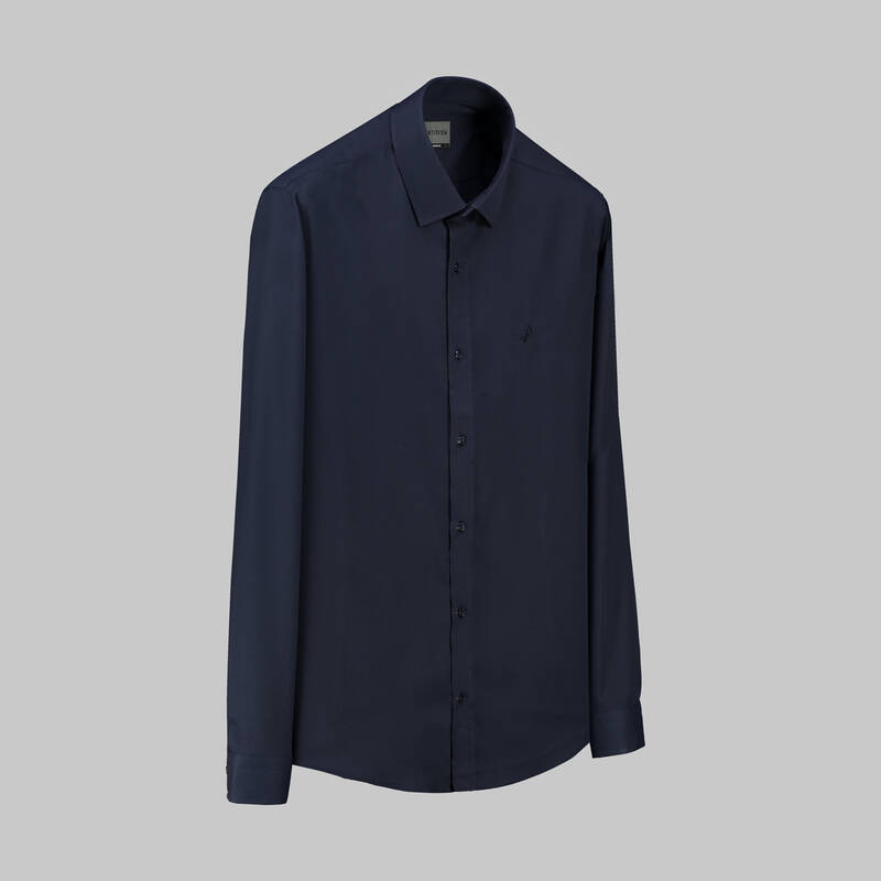 SOSA KOYU LACİVERT GÖMLEK