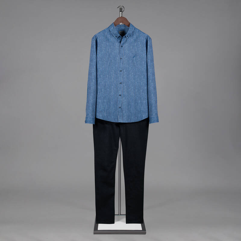 GOIAS ÇİZGİLİ PARLEMENT GÖMLEK