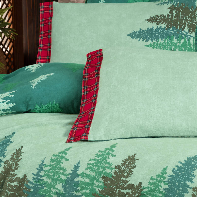 ALBA FLANEL YEŞİL TEK KİŞİLİK NEVRESİM TAKIMI