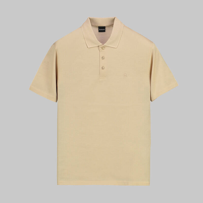 POLO YAKA KISA KOL GRİ TİŞÖRT