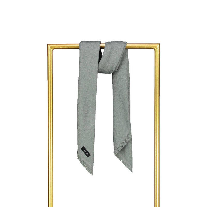 HİNT KAŞMİRİ SİYAH EŞARP