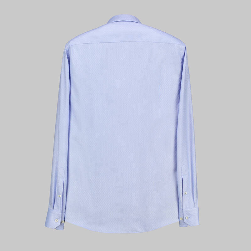 ELETA ERKEK SLIMEO LACİVERT GÖMLEK