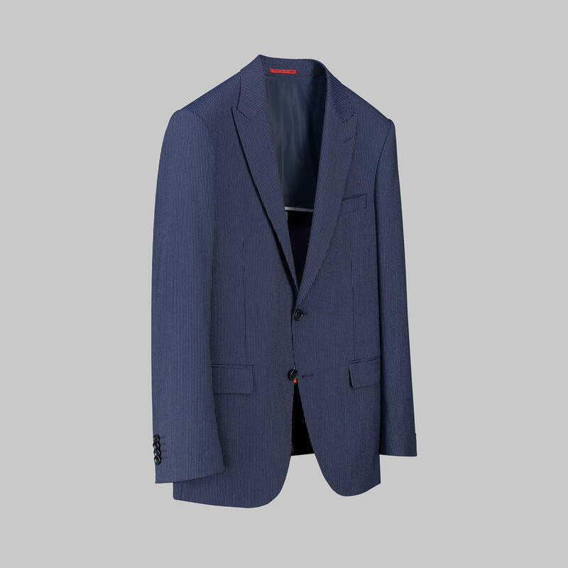 AMARA NASA RESTA YELEKLİ ÇİZGİLİ SİYAH TAKIM