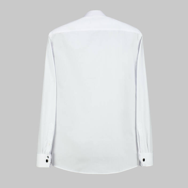 LUCAS BEYAZ SMOKİN GÖMLEK
