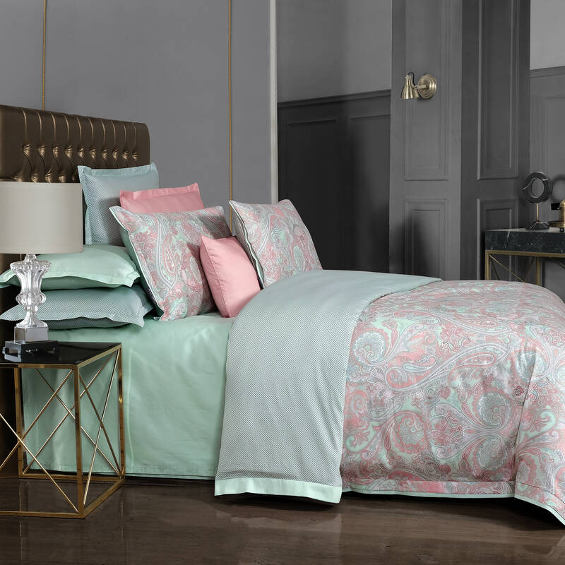 VOLGA SATEN TEK KİŞİLİK MAVİ NEVRESİM TAKIMI