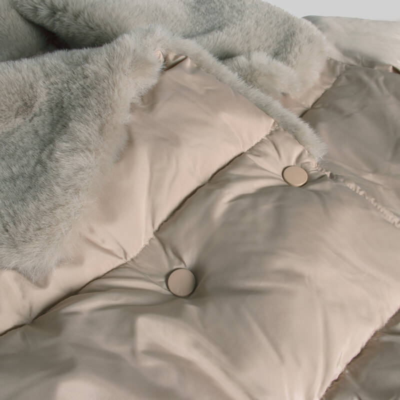 CLARIA KÜRKLÜ YAKA MONT