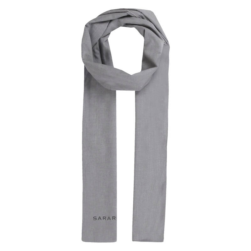 SİYAH PAMUK KETEN ŞAL