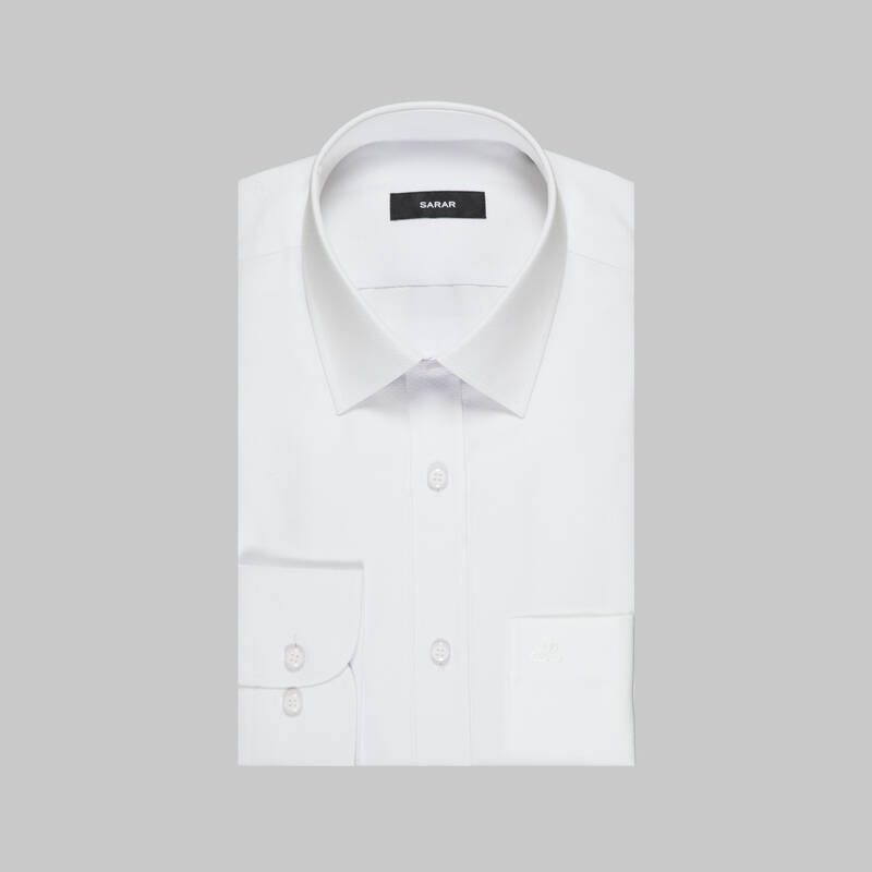 ELVIO SELECTION KLASİK BEYAZ GÖMLEK