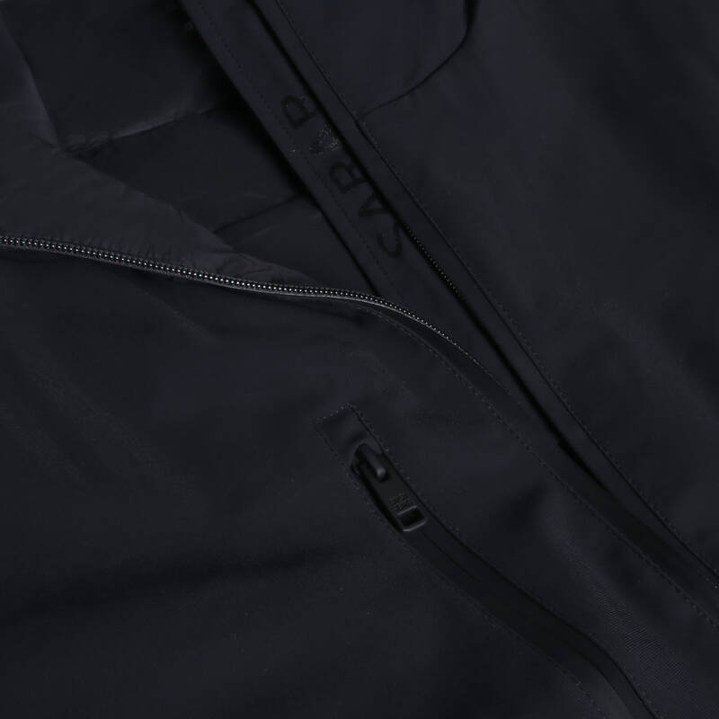 KAPÜŞONLU İÇİ DOLUM SİYAH MONT