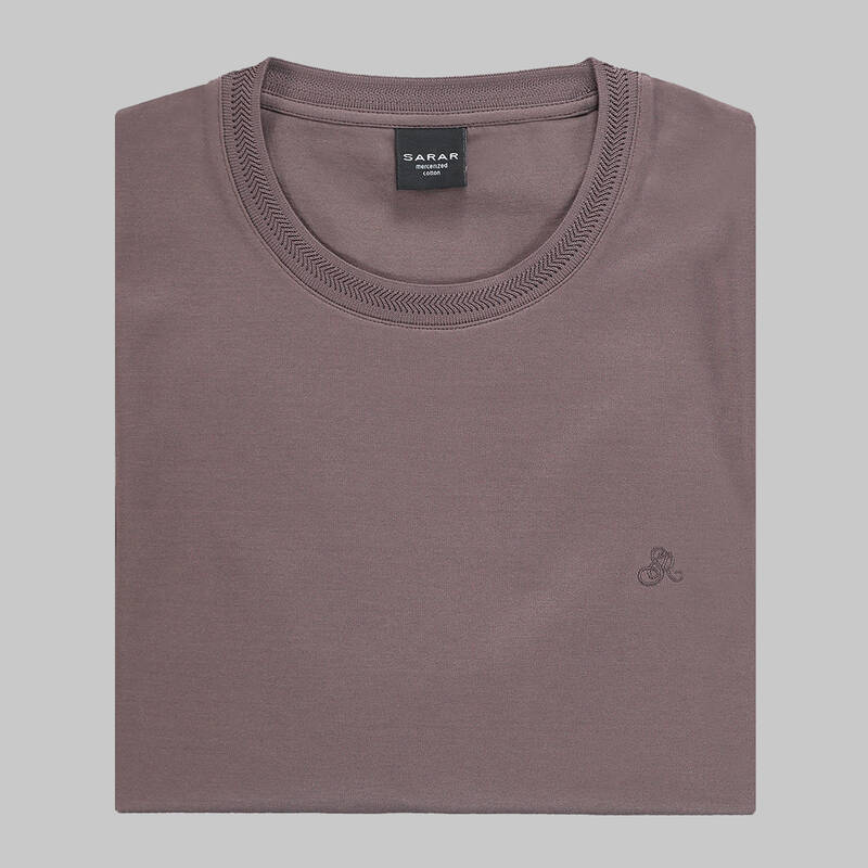 SARAR BİSİKLET YAKA MÜRDÜM T-SHIRT