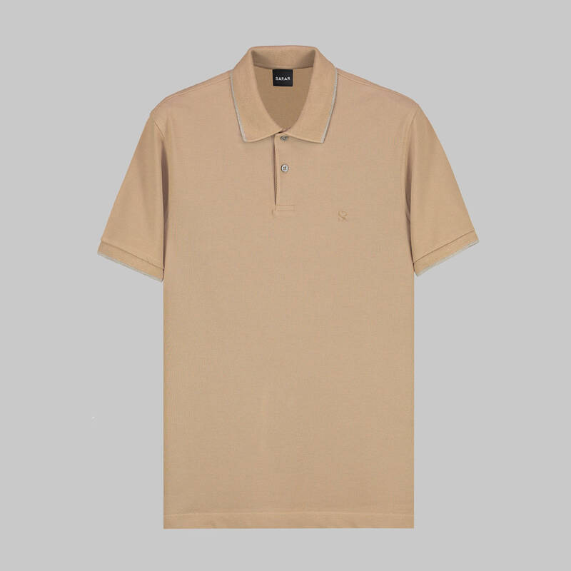 SARAR POLO YAKA KOYU MAVİ T-SHIRT