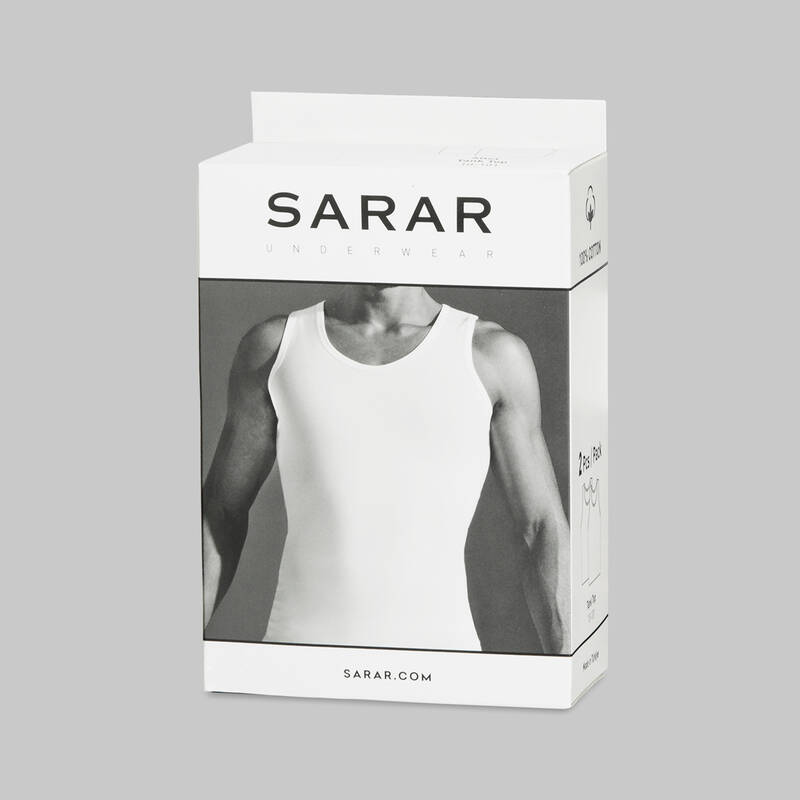 İKİLİ BEYAZ ATLET