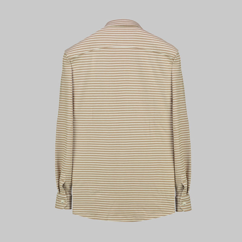 K-6 ÇİZGİLİ YEŞİL GÖMLEK