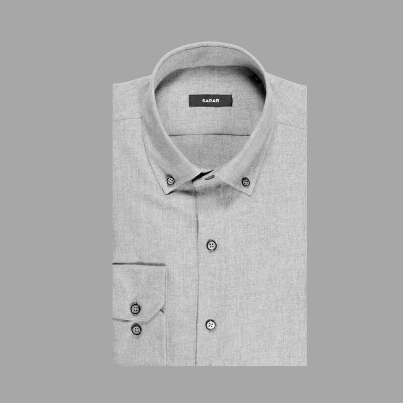 ELETA UZUN KOL YEŞİL SLIM GÖMLEK