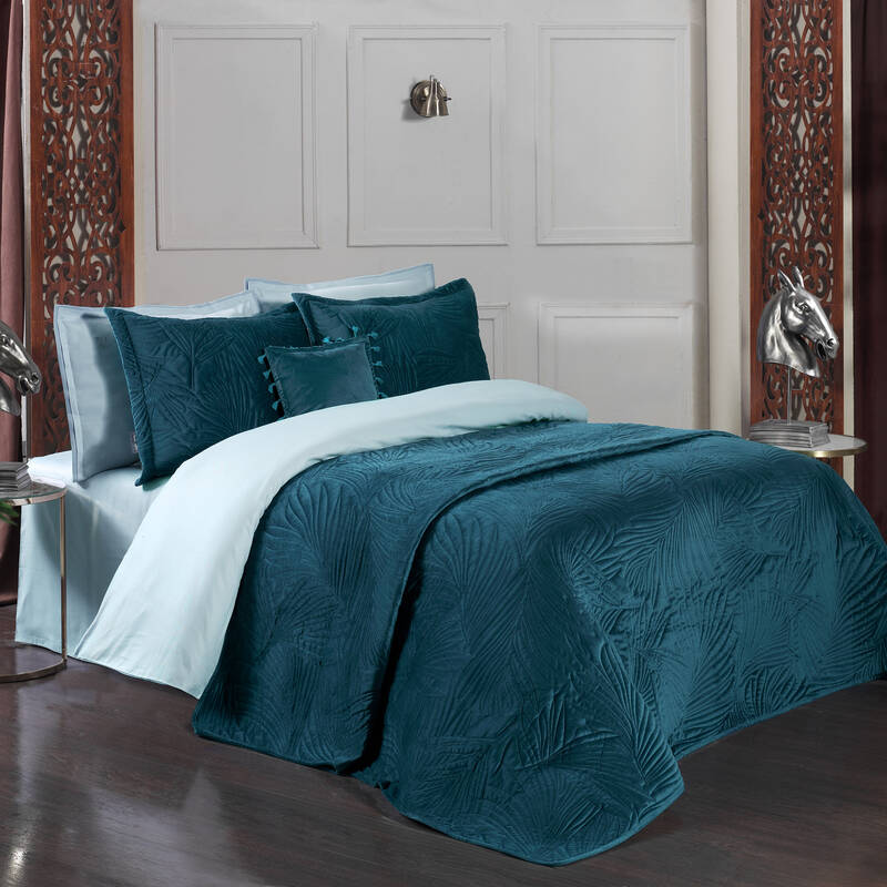 CLARA GRİ YATAK ÖRTÜSÜ SETİ ÇİFT KİŞİLİK