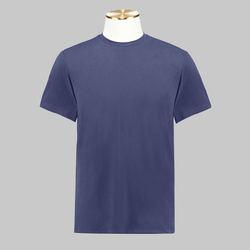 BASİC BİSİKLET YAKA SİYAH T-SHIRT