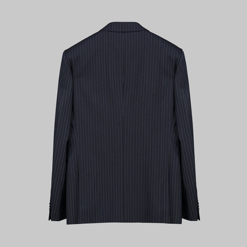 TEDRICK RESTA ÇİZGİLİ LACİVERT TAKIM ELBİSE