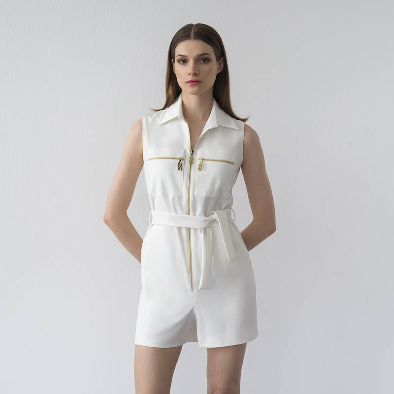 SUZETTE BEYAZ ŞORT TULUM