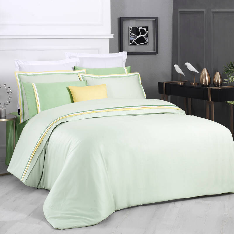 MINSK SATEN ÇİFT KİŞİLİK BEJ SOMON NEVRESİM TAKIMI