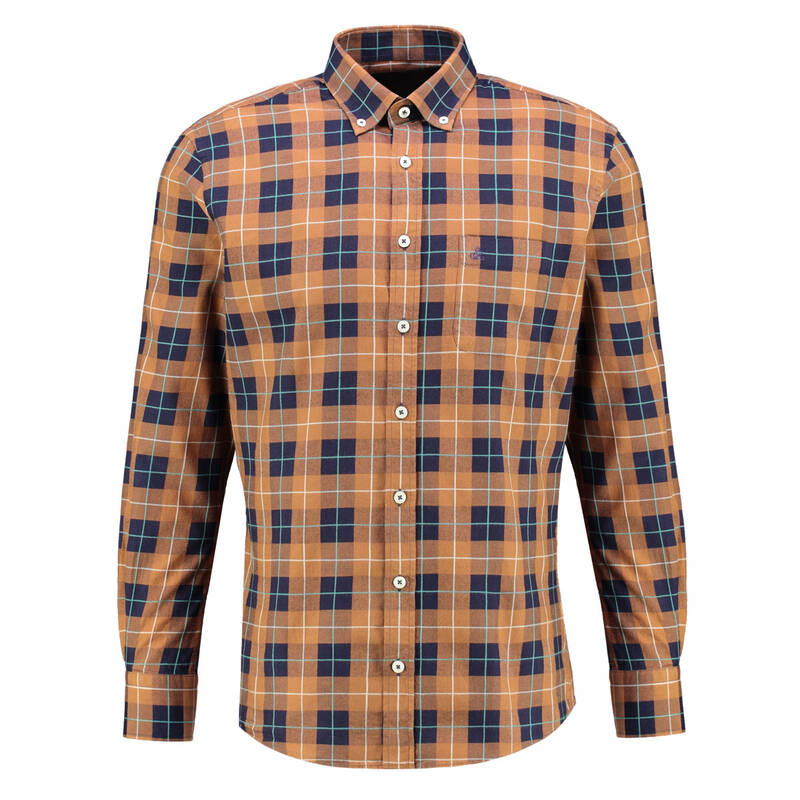 ELETA KAHVERENGİ GÖMLEK