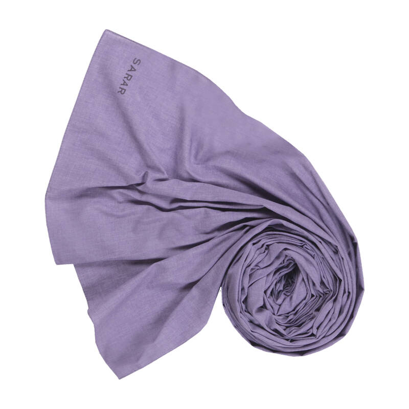 SİYAH PAMUK KETEN ŞAL