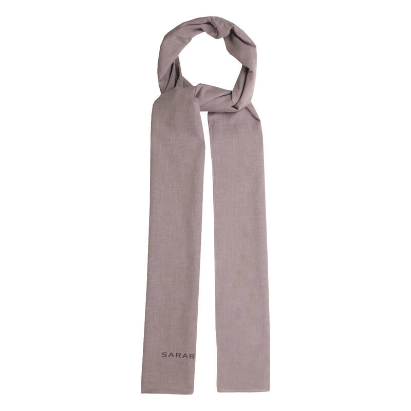 SİYAH PAMUK KETEN ŞAL