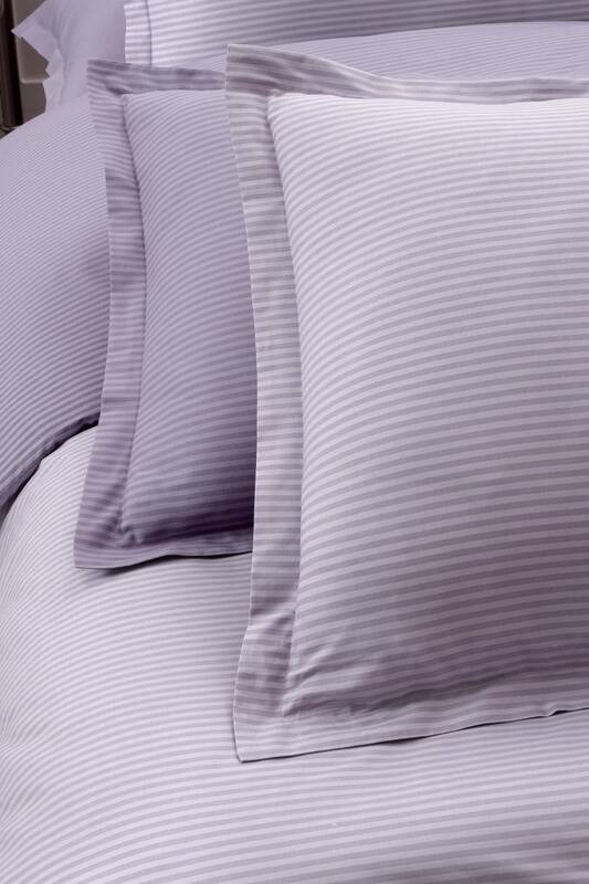 FANCY STRIPE SARI ÇİFT KİŞİLİK NEVRESİM TAKIMI