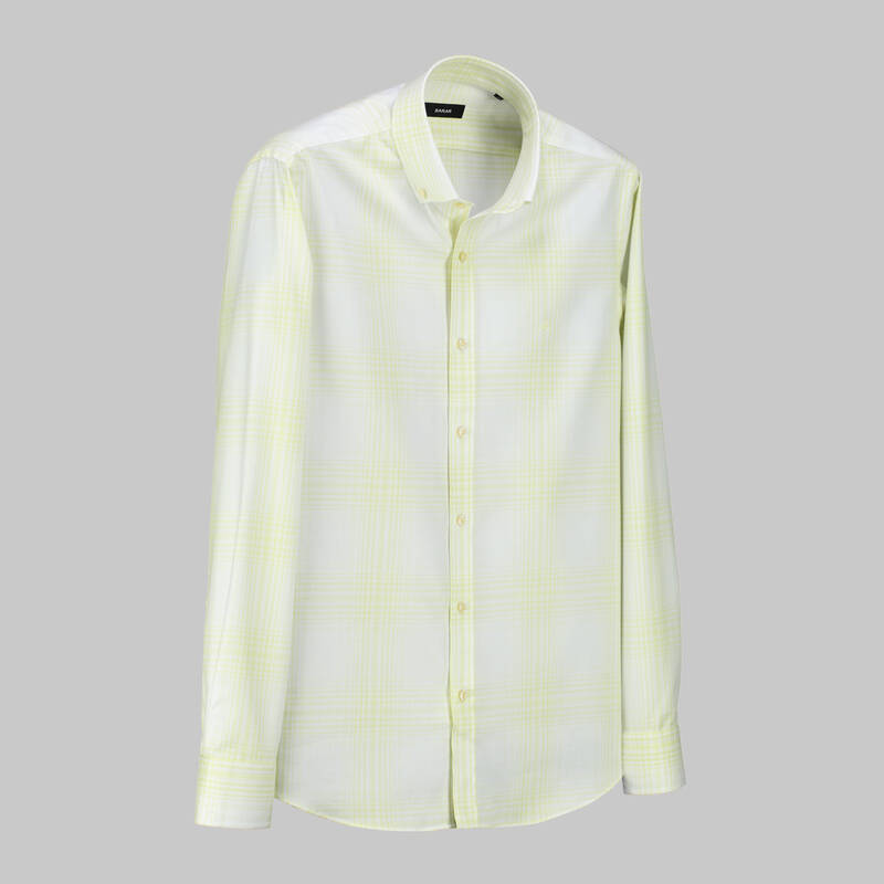 ELETA SLIMEO SARI GÖMLEK