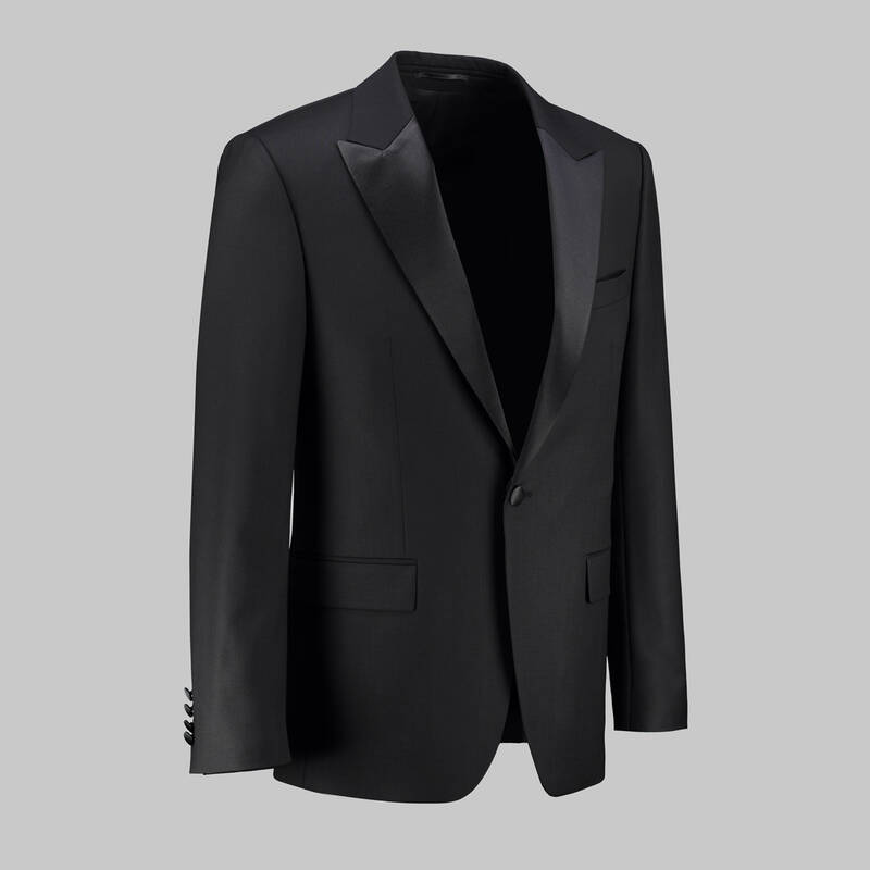 BERARDI SİYAH NOMOS SABİT YAKA SMOKİN