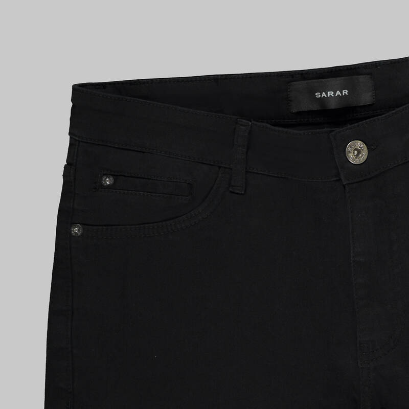 COSTELLE SİYAH KOTON PANTOLON