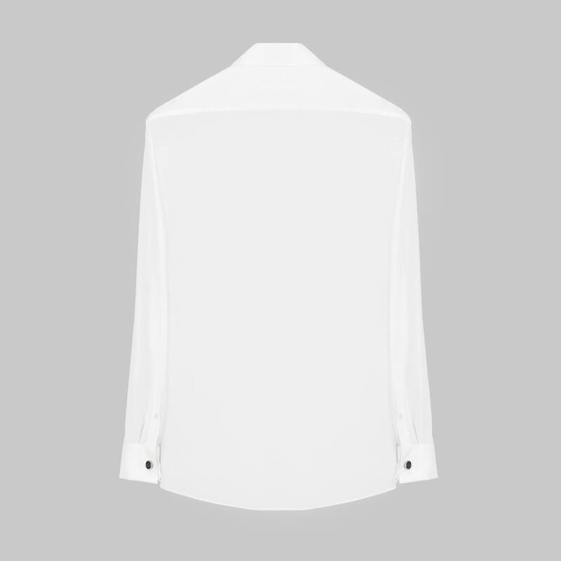 ALVINA BEYAZ SMOKİN GÖMLEK