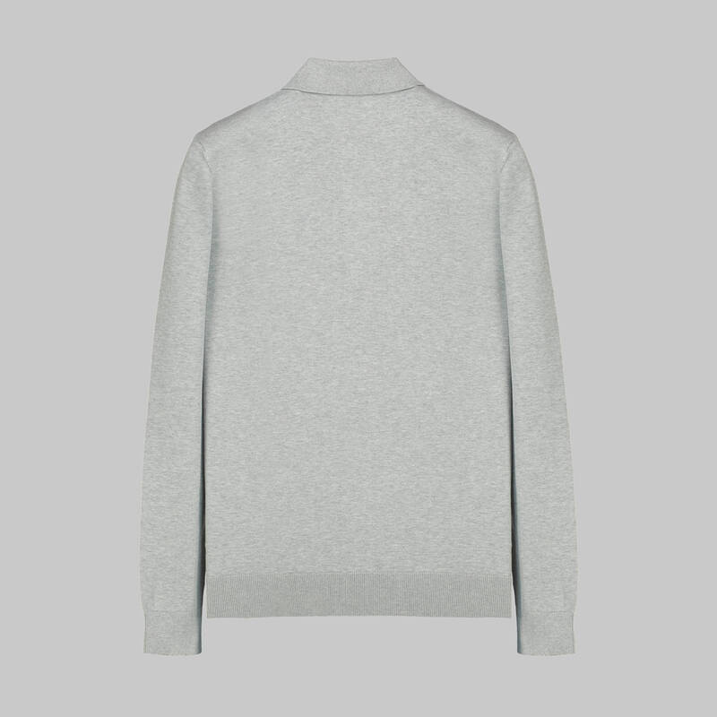 DÜĞMELİ POLO YAKA LACİVERT TRİKO