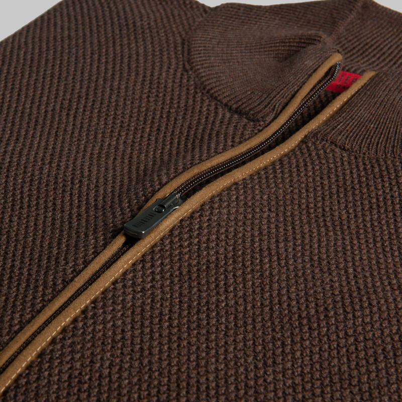 FERMUARLI TRİKO SİYAH HIRKA