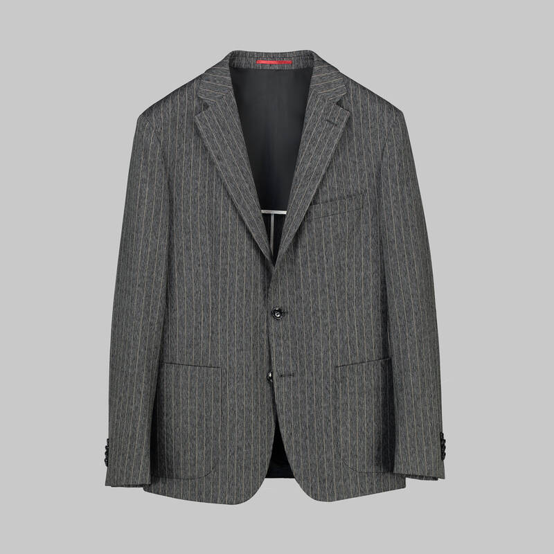 MATTEO ÇİZGİLİ İNDİGO MAVİ CEKET