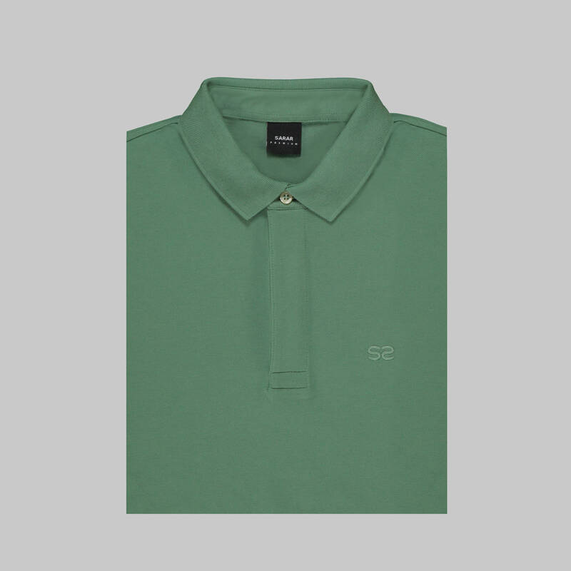 POLO YAKA UZUN KOL YEŞİL TİŞÖRT