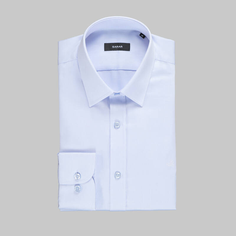 ELVIO SLIM AÇIK MAVİ GÖMLEK