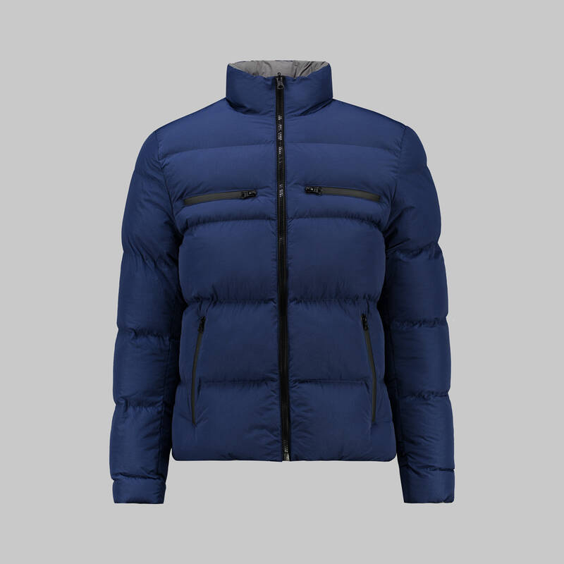 LACİVERT ÇİFT TARAFLI MONT