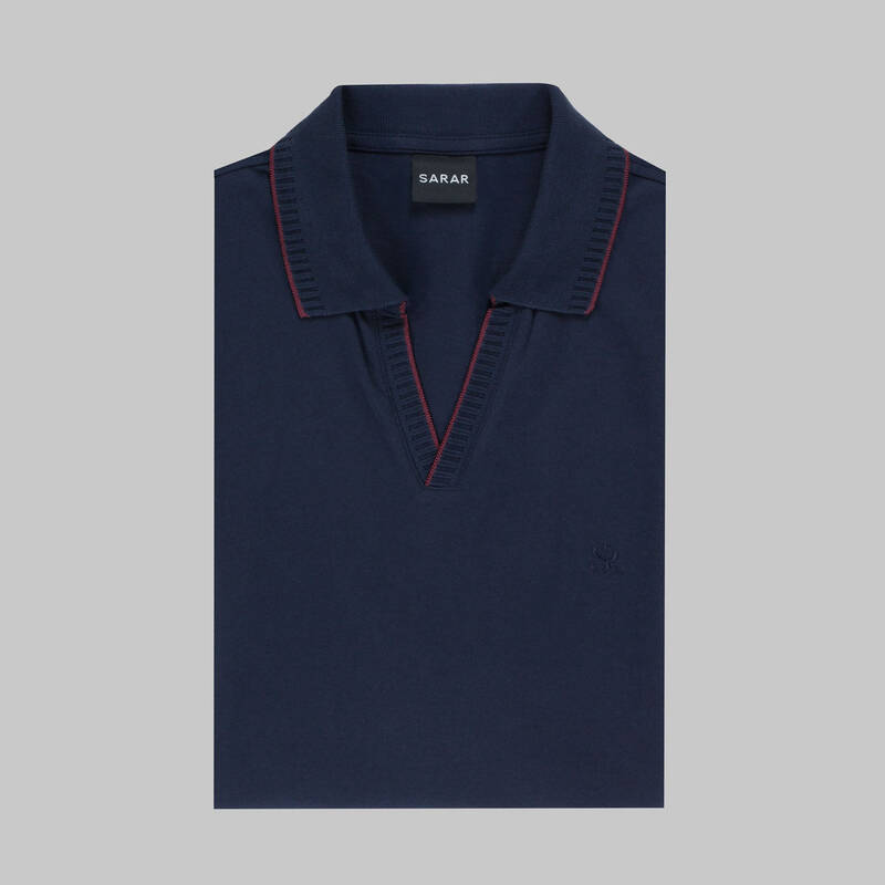 SARAR POLO YAKA YEŞİL T-SHIRT