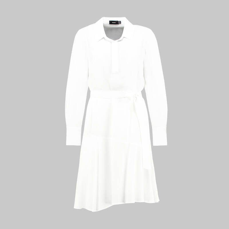 SANDRA BEYAZ ELBİSE