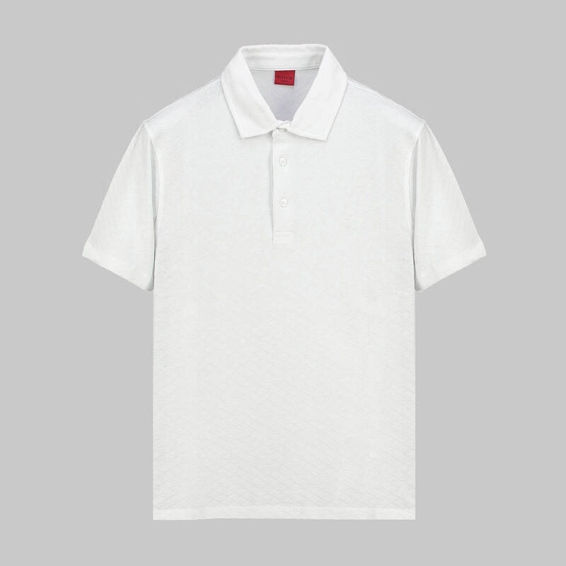 POLO YAKA PETEK DESENLİ YEŞİL TİŞÖRT