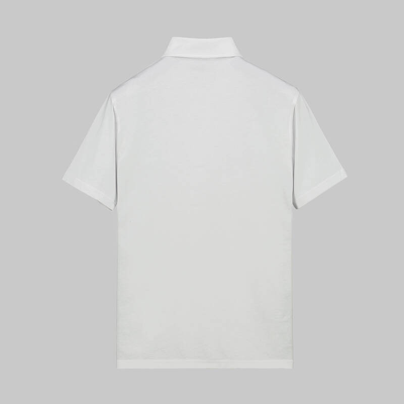 DÜĞMELİ POLO YAKA KISA KOL SİYAH TİŞÖRT