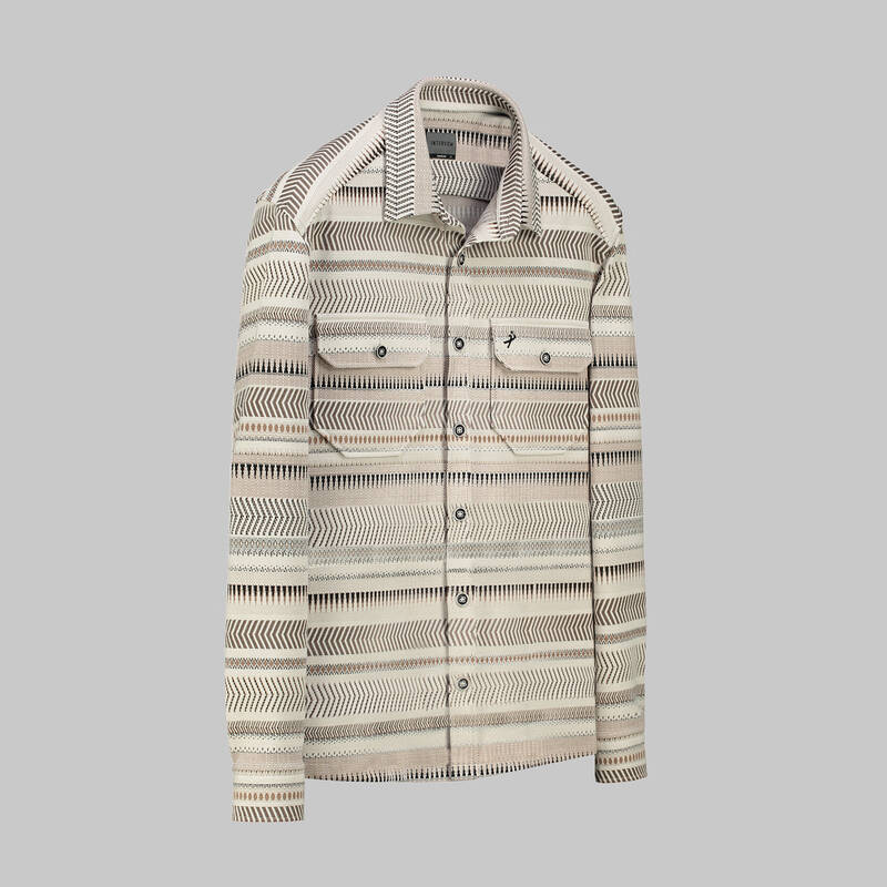 K-6 UZUN KOL BEJ GÖMLEK