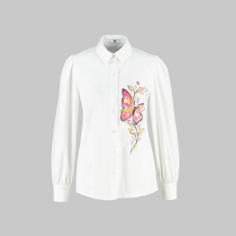 HILLARY BEYAZ GÖMLEK