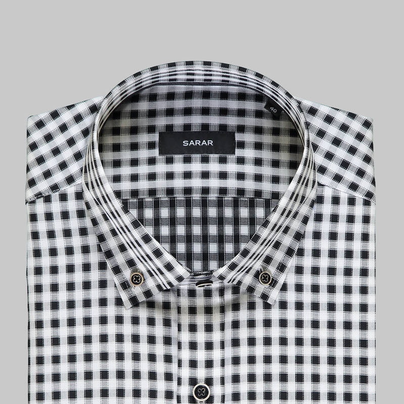 ELETA SELECTION KARELİ YEŞİL GÖMLEK