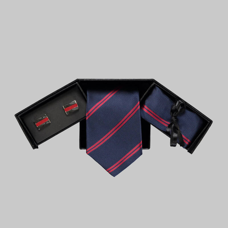 Kravat Mendil Kol Düğmesi-53