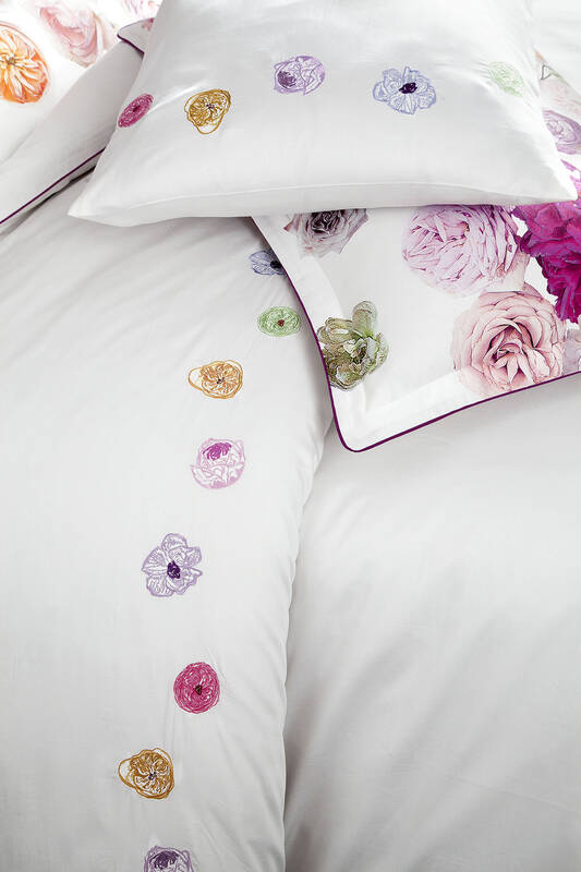 MISTY SATEN BEYAZ KING SIZE NEVRESİM TAKIMI