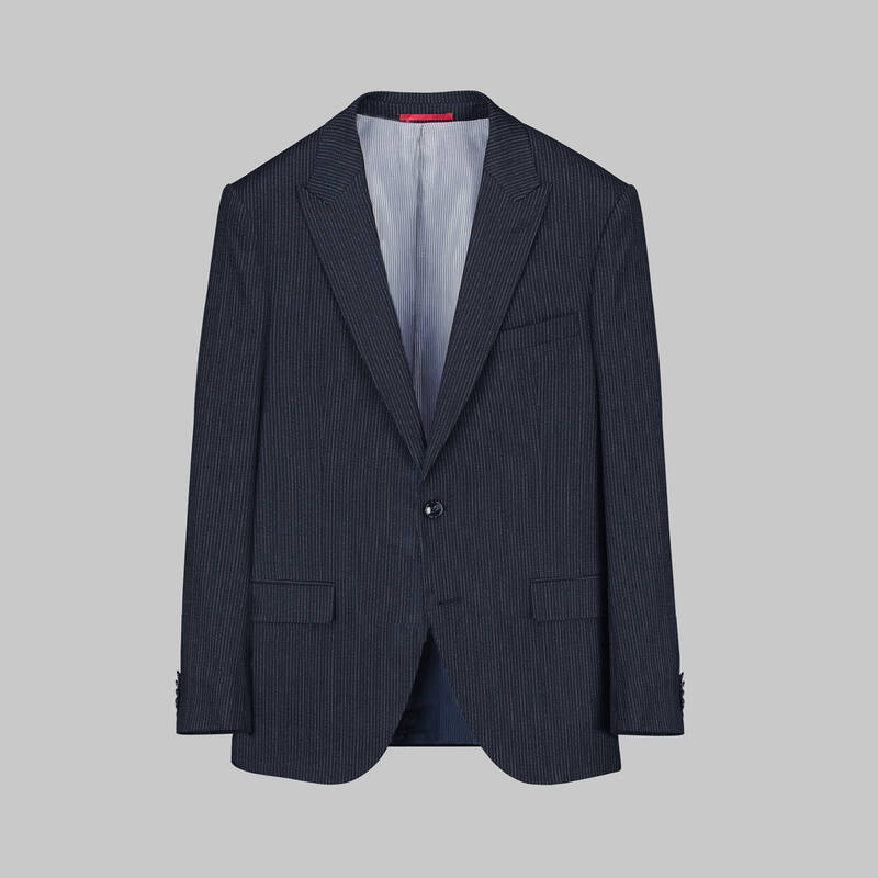 AMARA RESTA ÇİZGİLİ SİYAH TAKIM ELBİSE