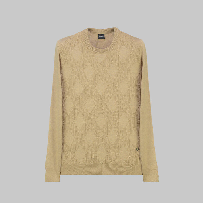 BİSİKLET YAKA KOYU MOR TRİKO