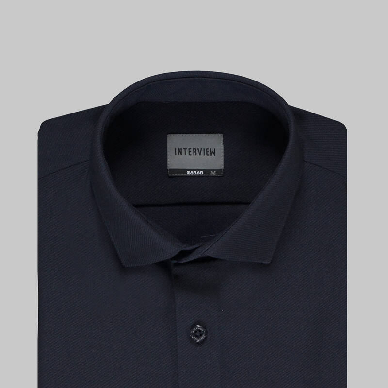 K24 LACİVERT UZUN KOL GÖMLEK