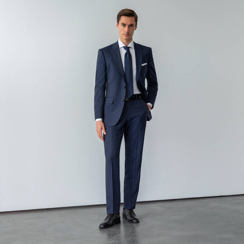 NAPOLEONE SAXON ÇİZGİLİ TAKIM